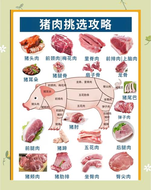 猪身上最好吃的肉排行，梅花肉倒数第一，里脊肉排第2，建议了解