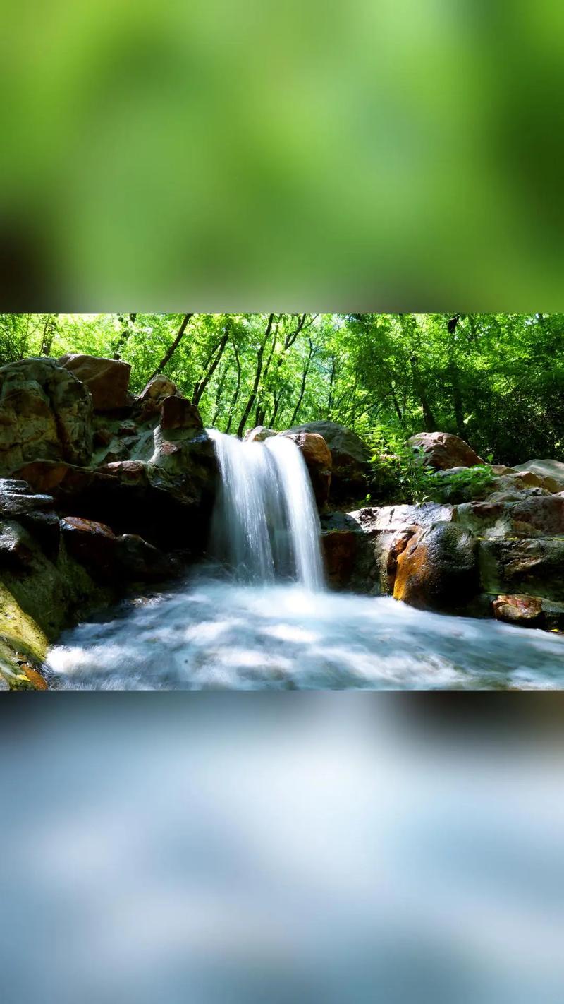 春游熊河风景区 感受大自然 青山绿水 