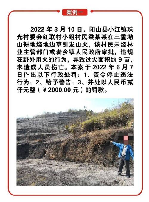 山东曝光近期4起违规用火典型警示案例：均是人为引发，5人被刑事拘留