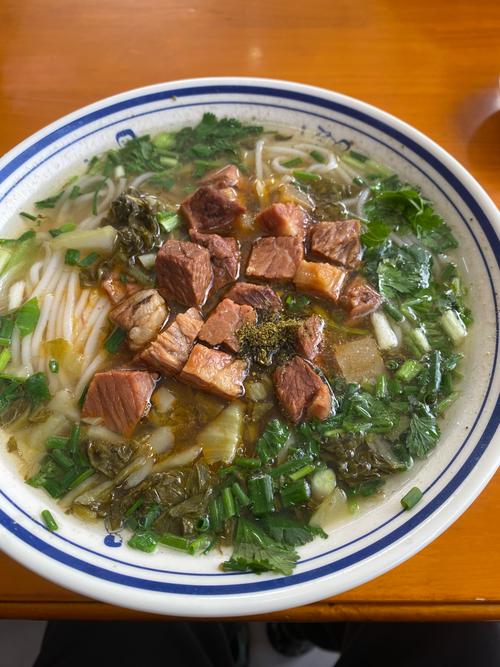 我的家乡桃花源五 A 景区，阳春三月值得一游。再来一碗牛肉粉