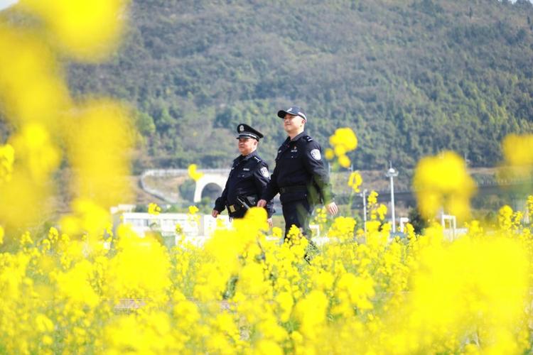 “春归”赏花，警”色相伴