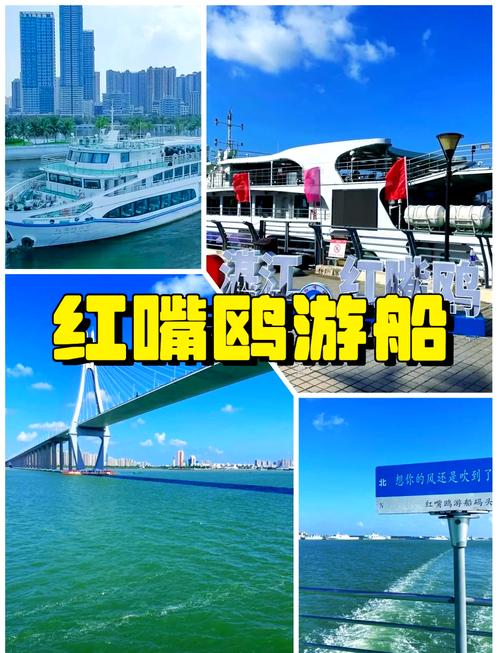 广东湛江～乘坐红嘴鸥游船，领略湛江海岸风光