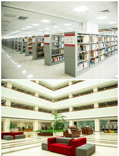 打卡黄河图书馆，现代感十足的建筑！我孙女就在山东医科大学读书