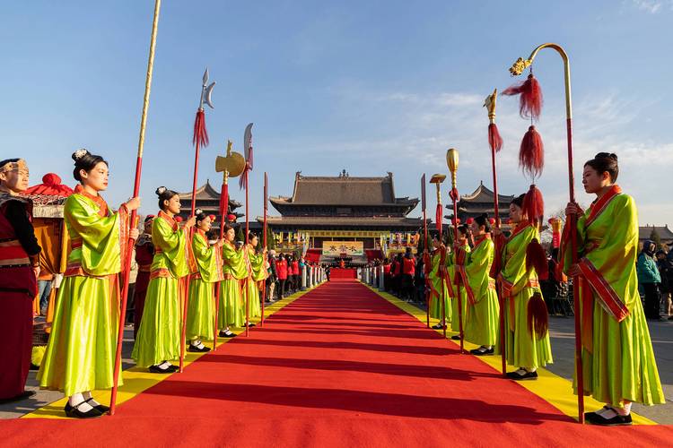 洪洞大槐树寻根祭祖大典暨国家非遗祭祖习俗展演4日上午举行