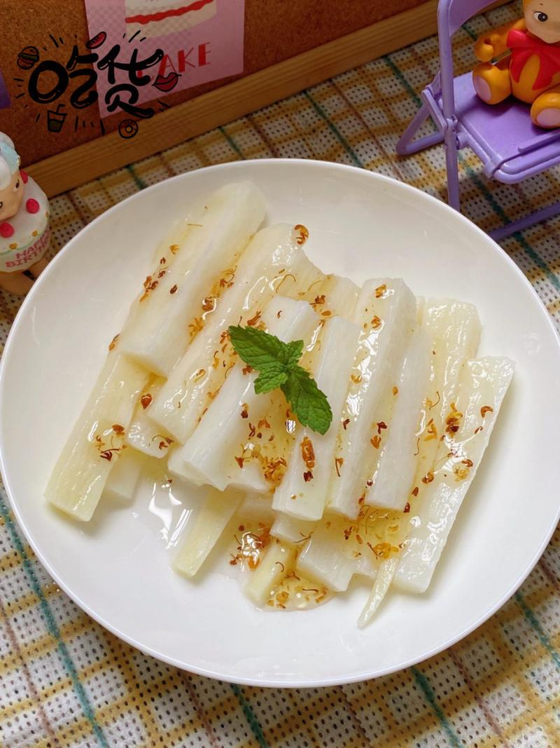 桂花山药，软糯甜香，营养又好吃