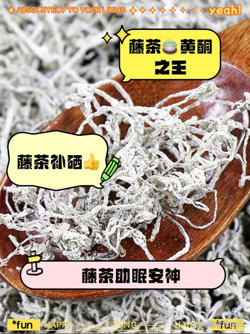 今天又晒干了一批野生藤茶，天气炎热泡上一杯藤茶喝，清热解毒