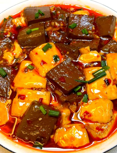 鸭血豆腐，都流口水了，做出来原来这么简单